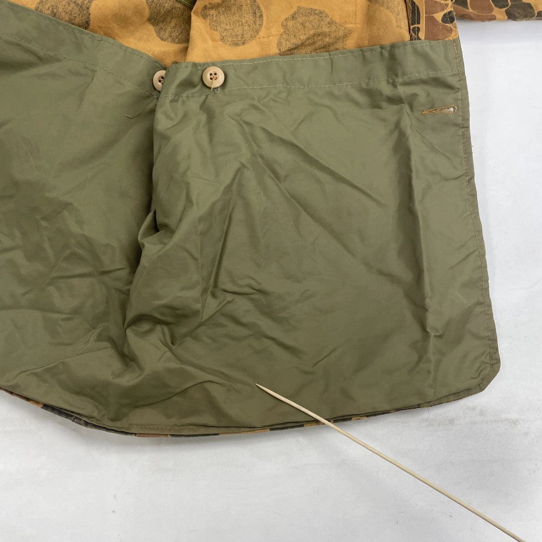 Vintage Saftbak Duck Camo Hunting Jacket Size Large