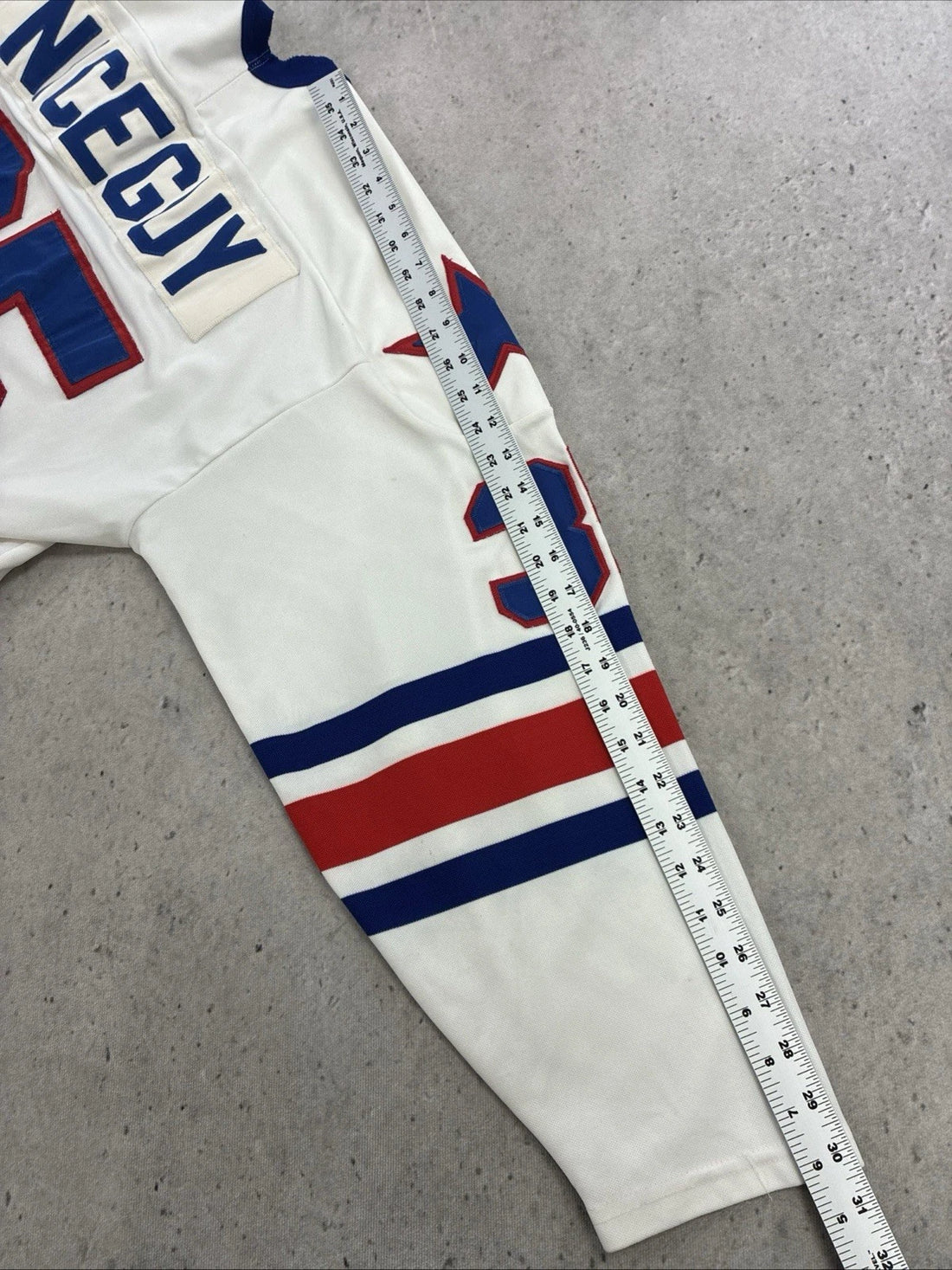 Vintage Rochester Americans Nice Guy Mike Keenan CCM Jersey Size XL AHL