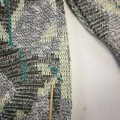 Vintage Essentiels Issy Crewneck Sweater Size XL Pattern