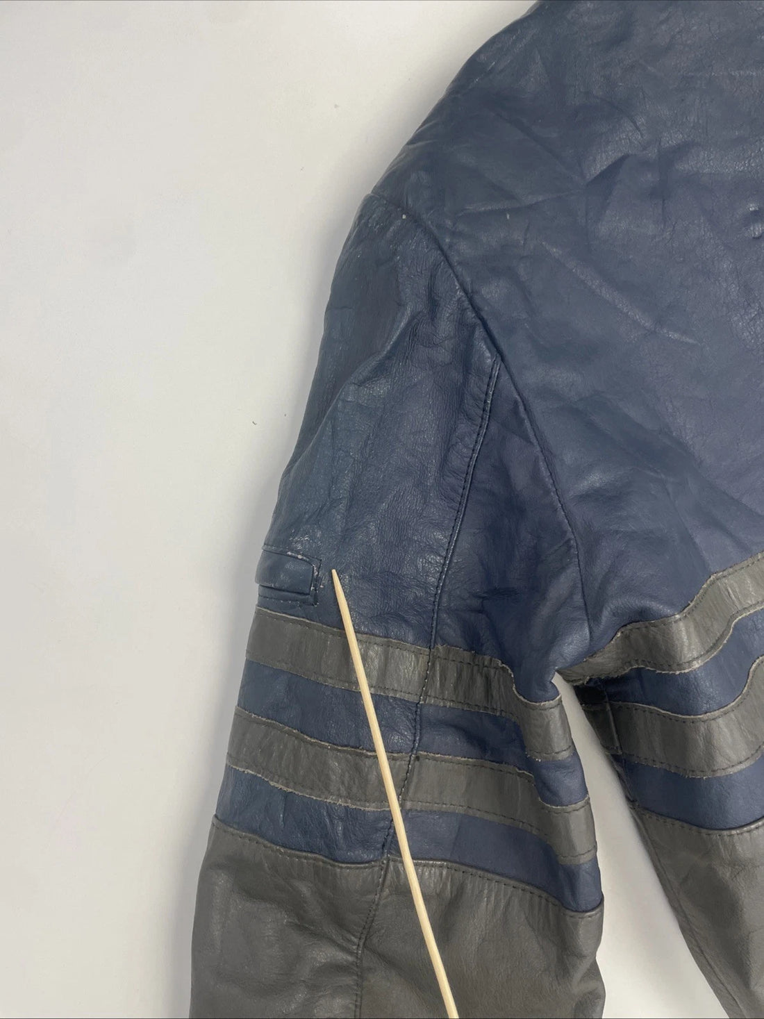 Vintage Fox Moto X Racing Reversible Leather Jacket Size XS