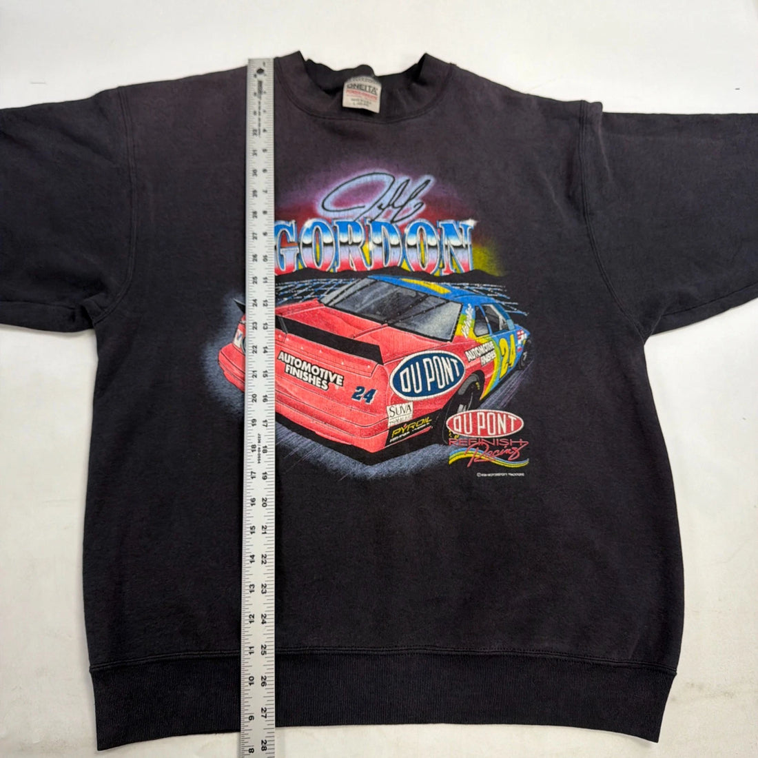 Vintage Jeff Gordon Dupont Racing Crewneck Sweatshirt Size Large 90s