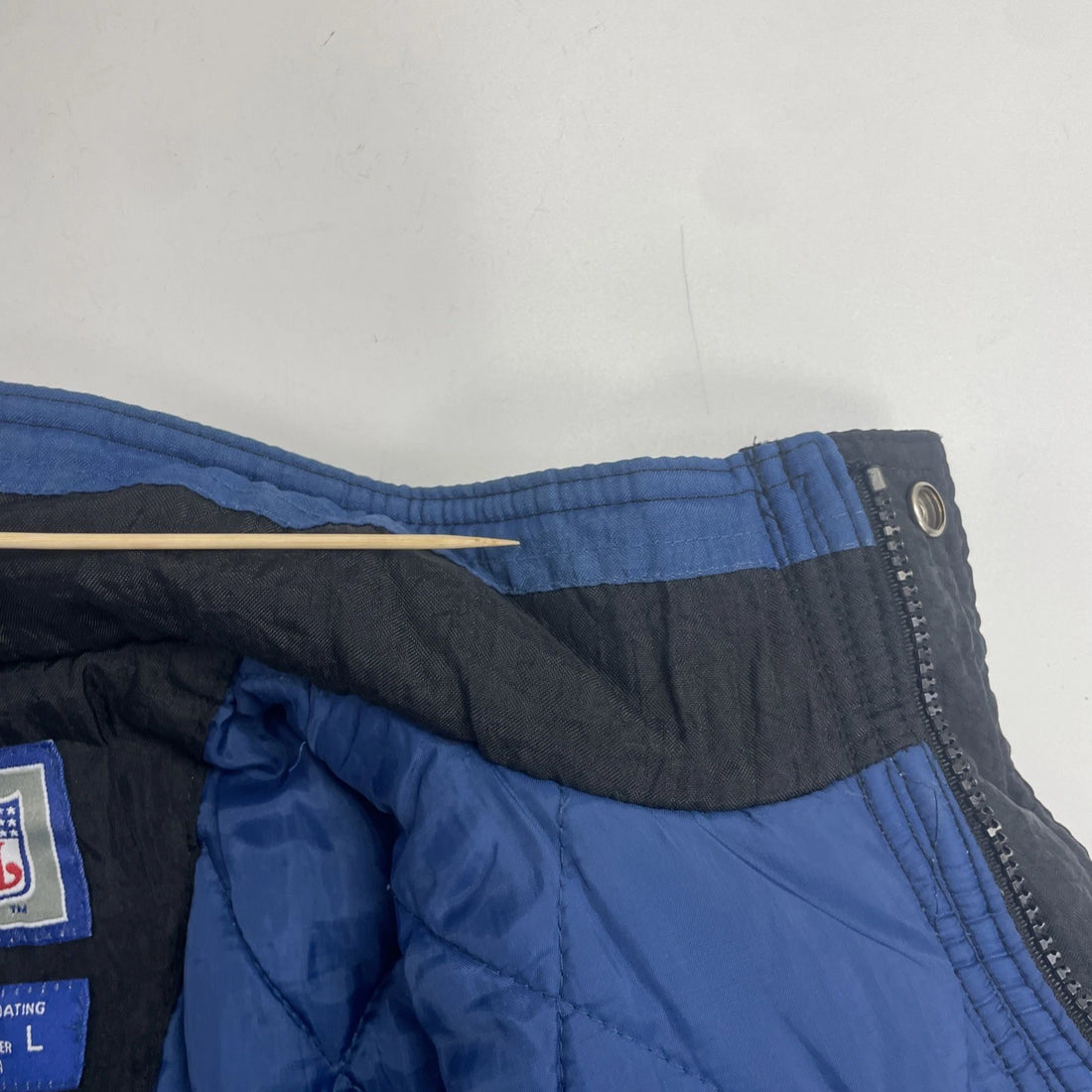 Vintage Dallas Cowboys Starter Puffer Jacket Size Large Split 90s NFL