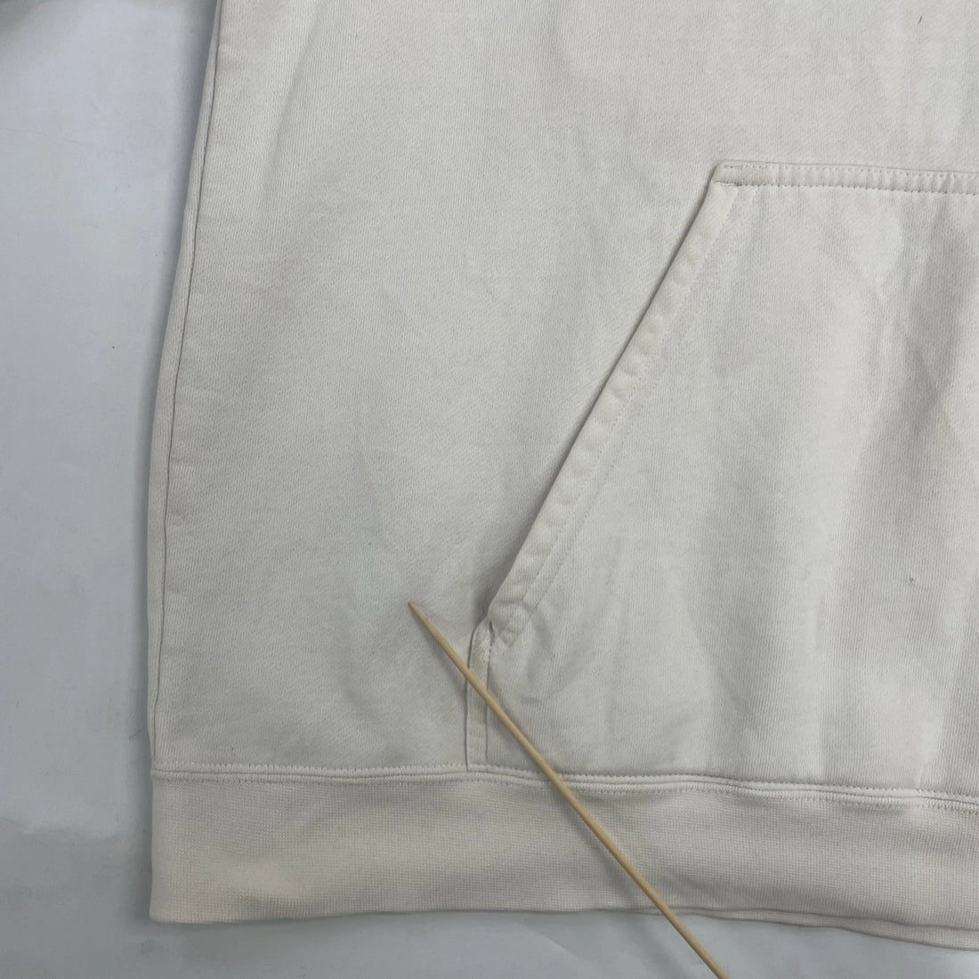 Vintage Nike Middle Swoosh Sweatshirt Hoodie Size XL White