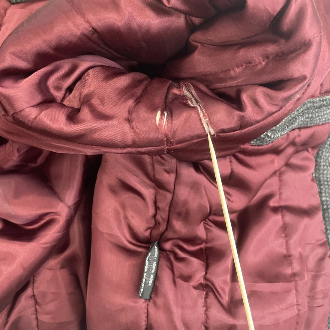 Vintage Members Only Wool Bomber Jacket Size 40