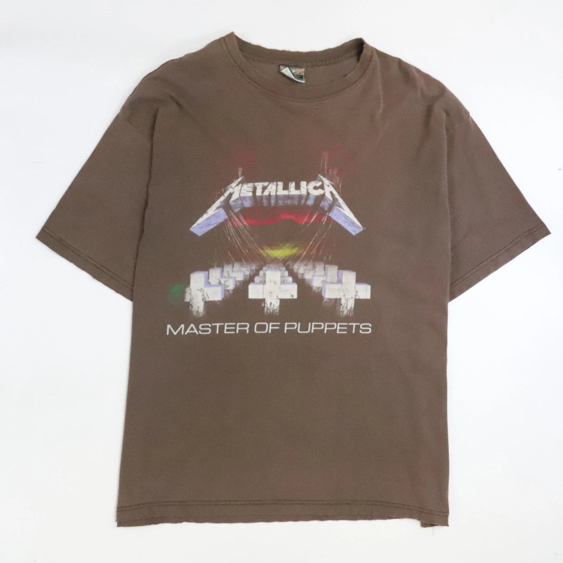 Vintage Metallica Master Of Puppets Artimonde T-Shirt Size XL 1997 90s