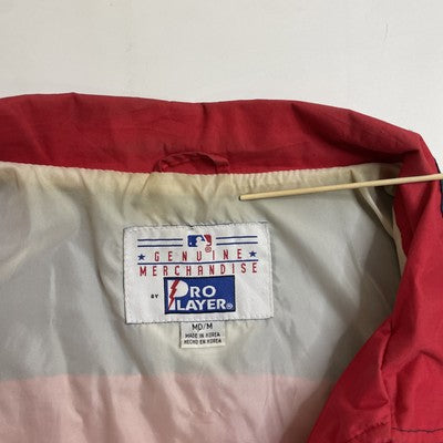 Vintage Cleveland Indians Pro Player Windbreaker Light Jacket Size Medium MLB