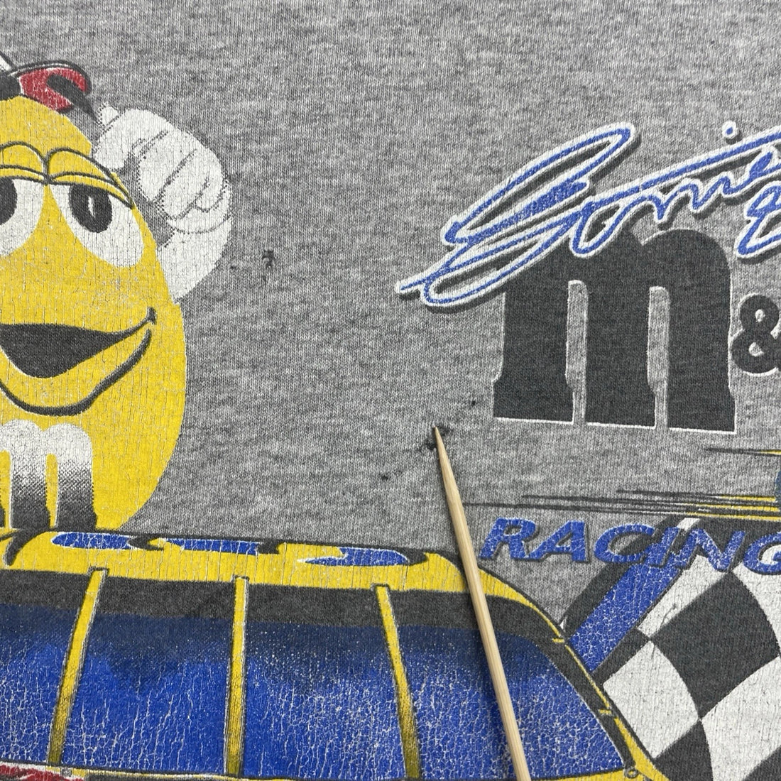Vintage Ernie Irvan M&M Racing T-Shirt Size XL