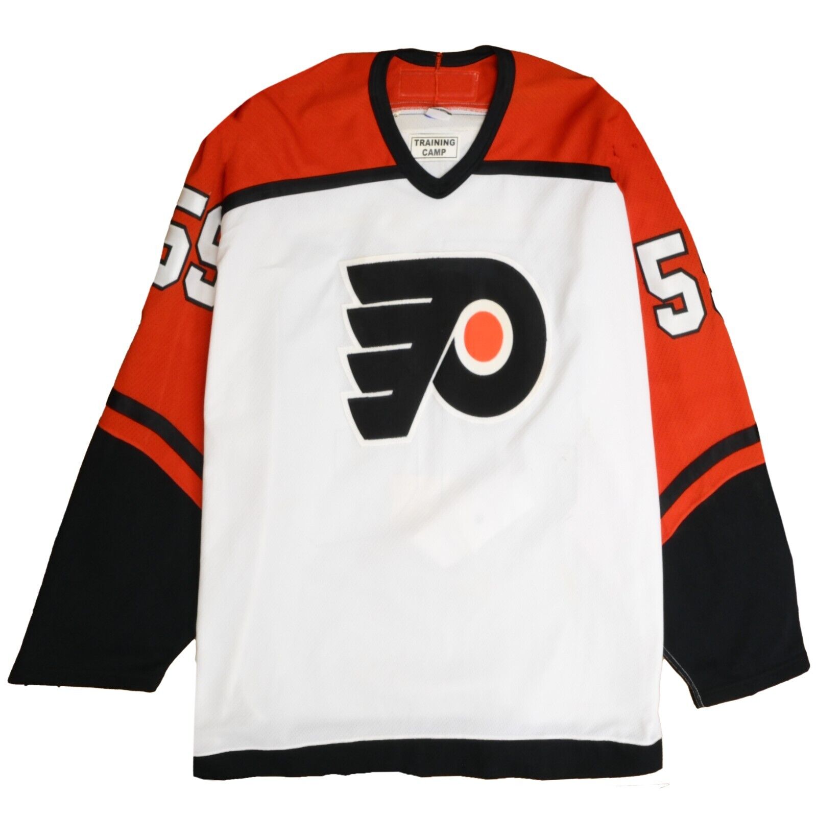 Vintage Philadelphia Flyers Robinson Authentic Training Camp Jersey Si Throwback Vault