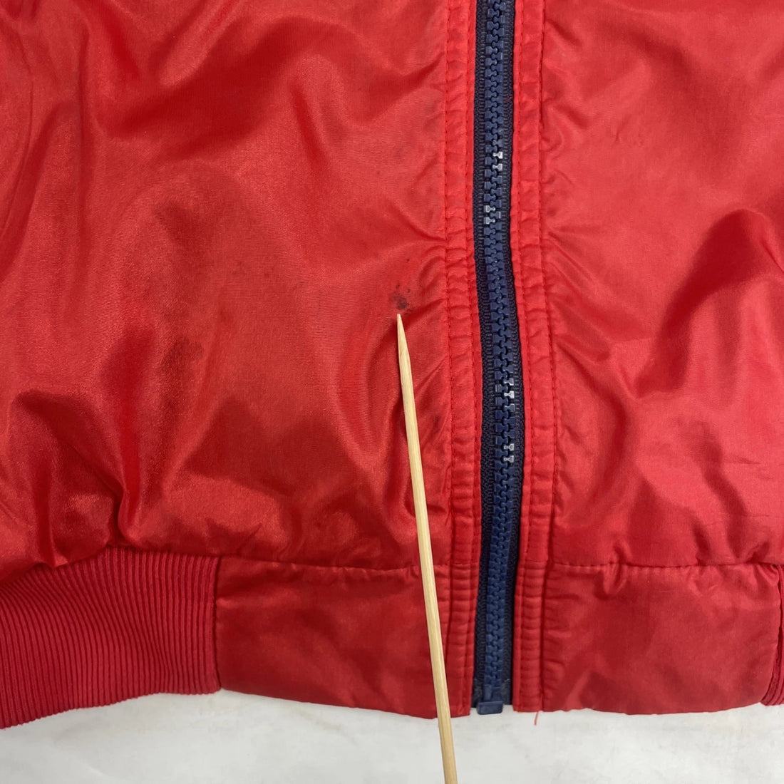 Vintage Patagonia Fleece Lined Bomber Jacket Size Medium Red 90s