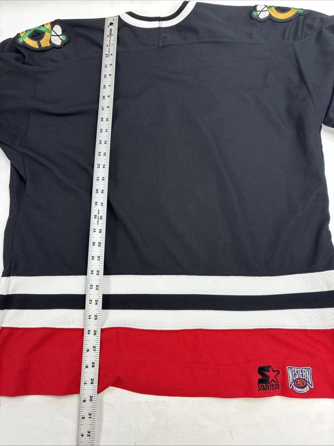 Vintage Chicago Blackhawks Starter Jersey Size XL 90s NHL