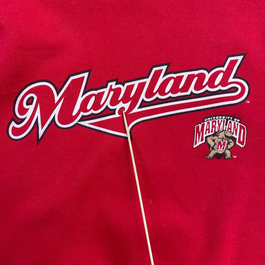 Vintage Maryland Terrapins Starter Crewneck Sweatshirt Size Medium NCAA