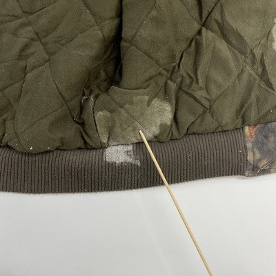Mossy Oak Camo Work Bomber Jacket Size Medium