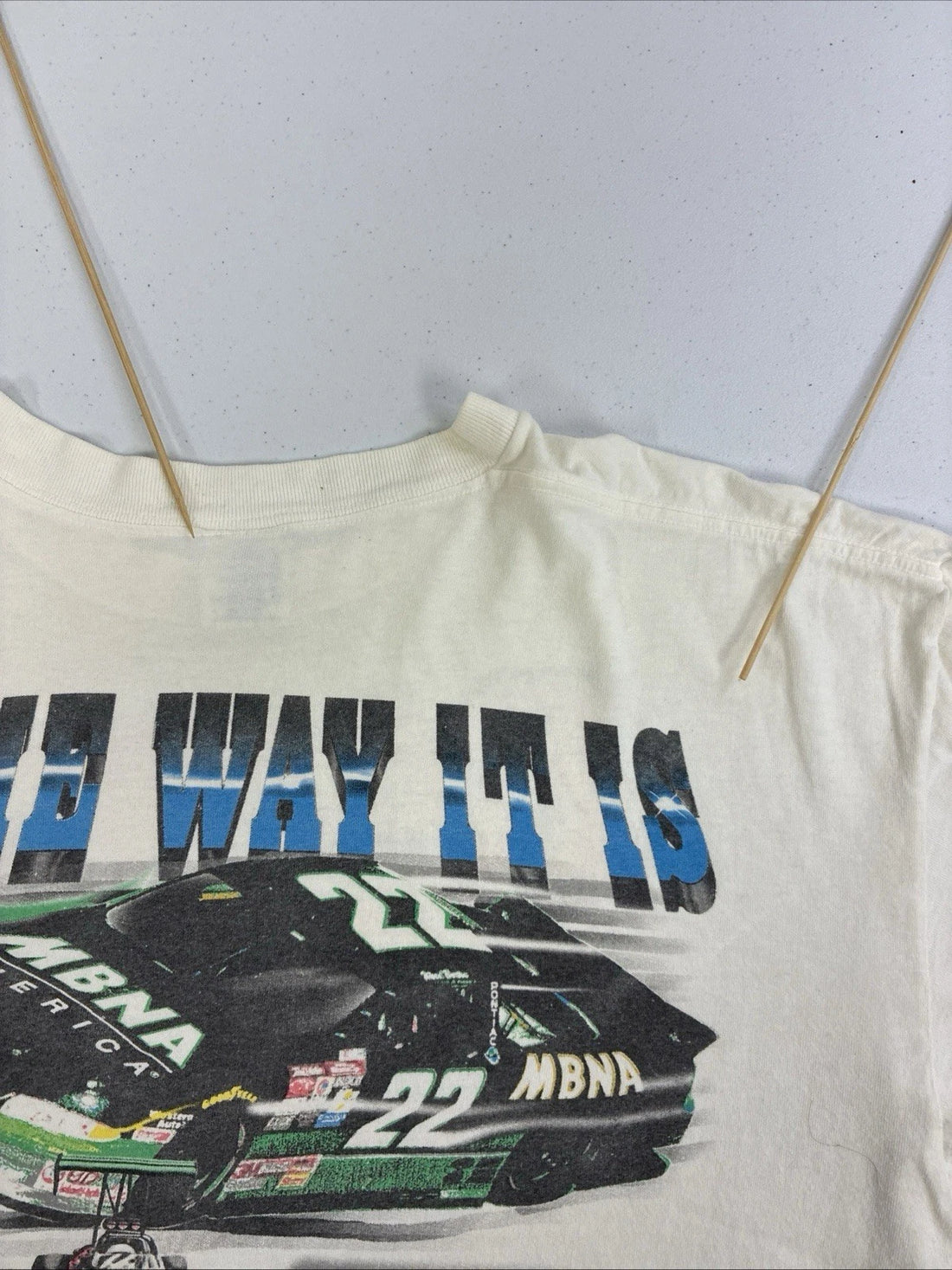 Vintage Racing The Way It Was The Way It Is T-Shirt Size XL 90s