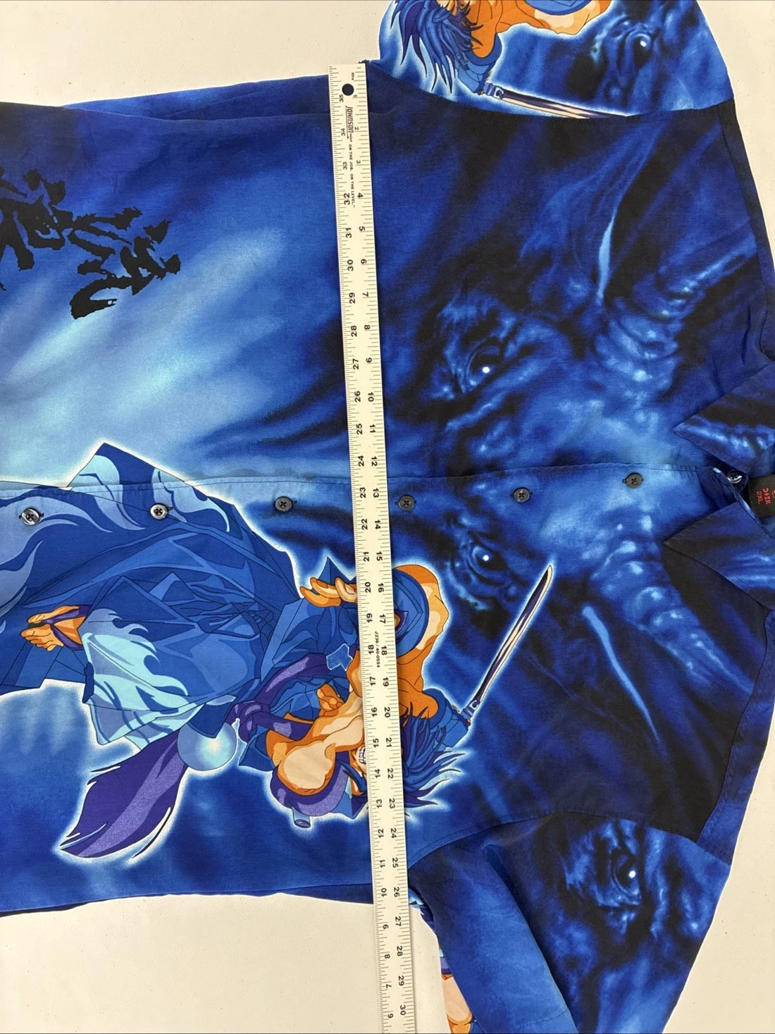 Vintage Taiga Button Up Shirt Size 2XL Anime Manga Y2K