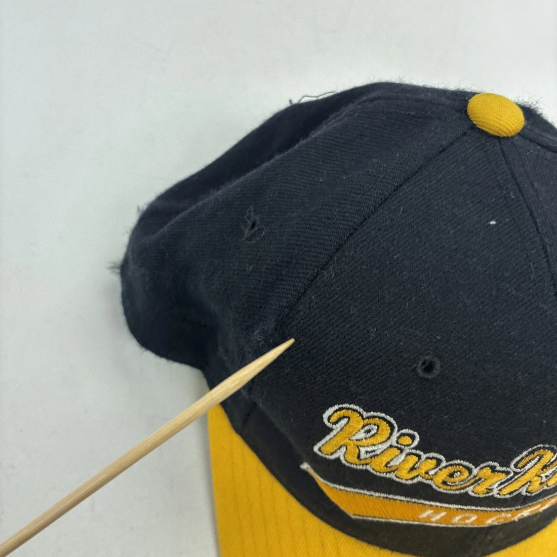 Vintage Memphis RiverKings Hockey Starter Wool Snapback Hat OSFA CHL