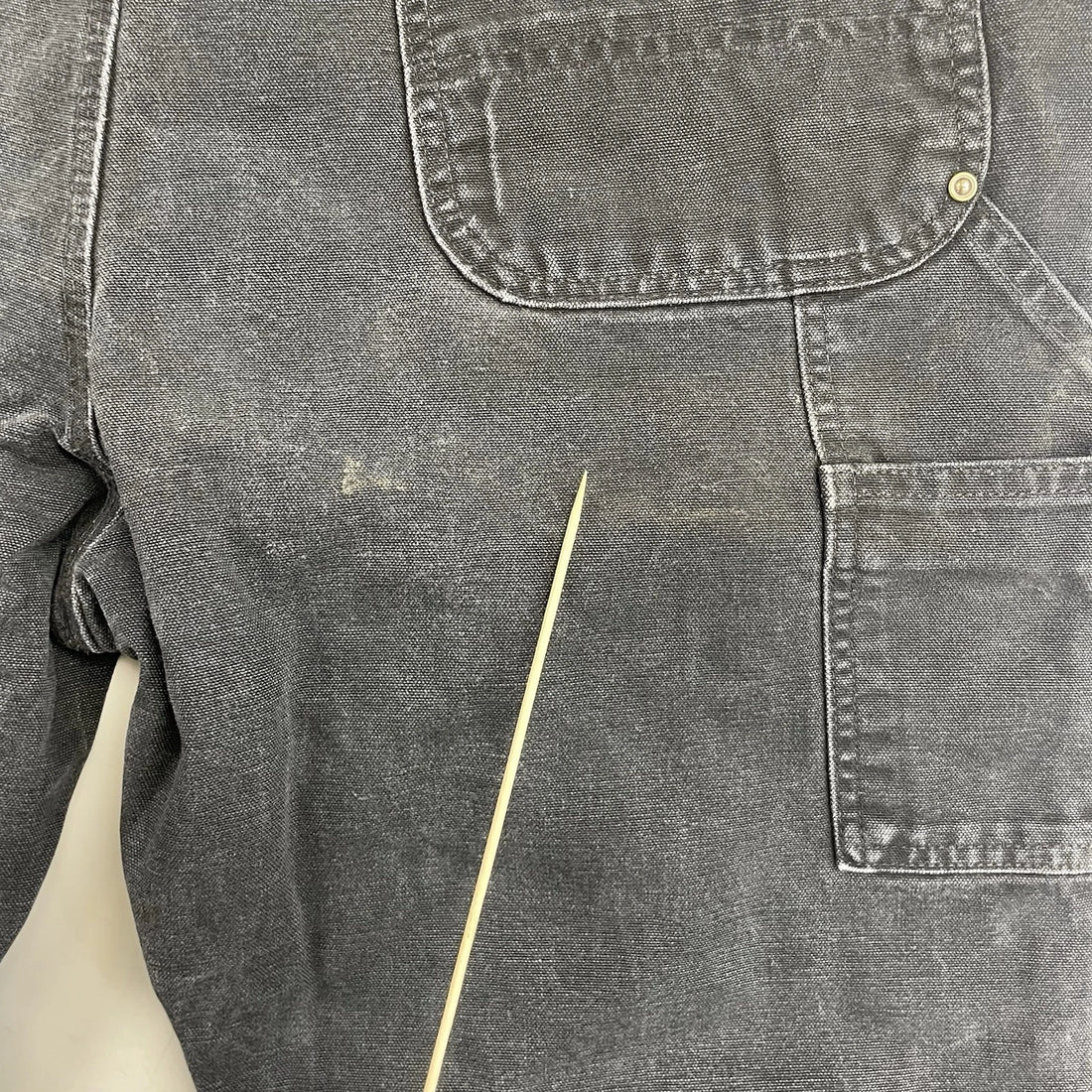 Carhartt Double Knee Canvas Carpenter Work Pants Size 38 X 30 Black