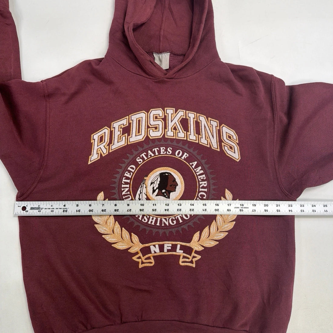 Vintage Washington Redskins Sweatshirt Hoodie Size Medium NFL