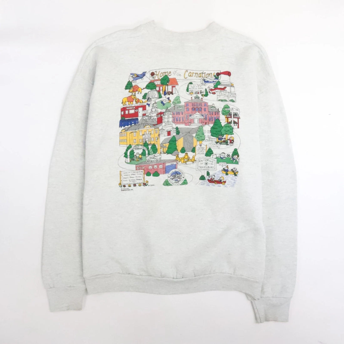 Vintage Tewksbury Massachusetts Crewneck Sweatshirt Size 2XL 90s