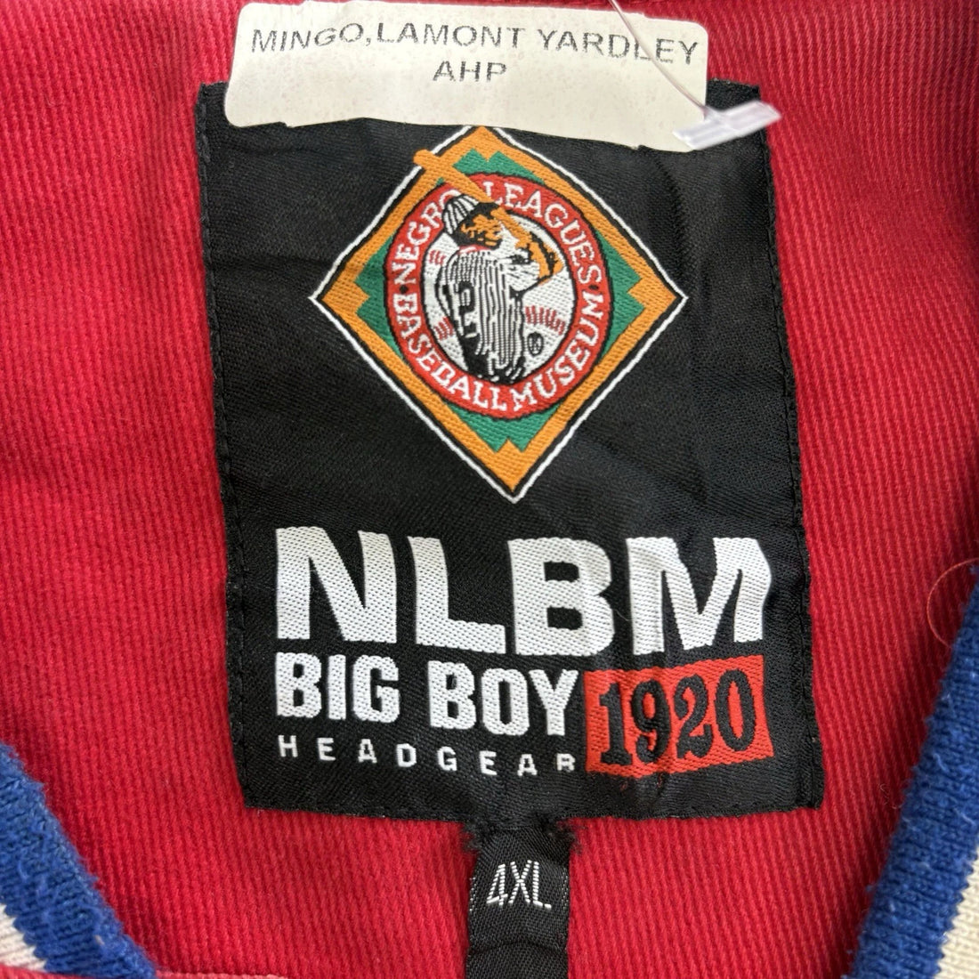Negro Leagues Baseball Varsity Bomber Jacket Size 4XL Big Boy NLBM
