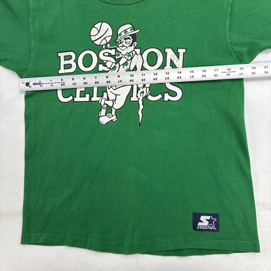 Vintage Boston Celtics Starter T-Shirt Size Medium 80s NBA