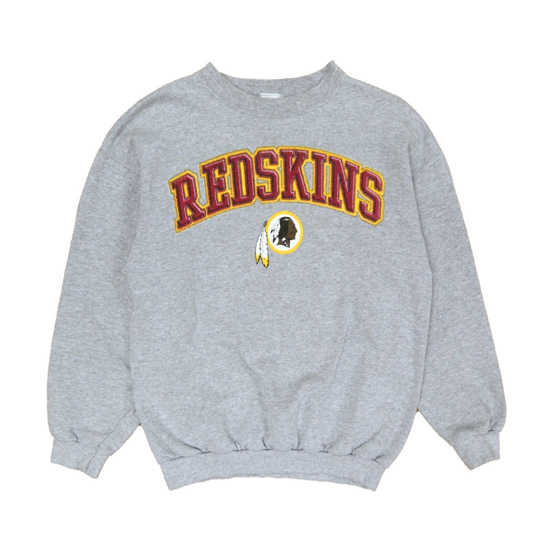 Vintage Washington Redskins Logo 7 Sweatshirt Size Medium Gray 90s NFL