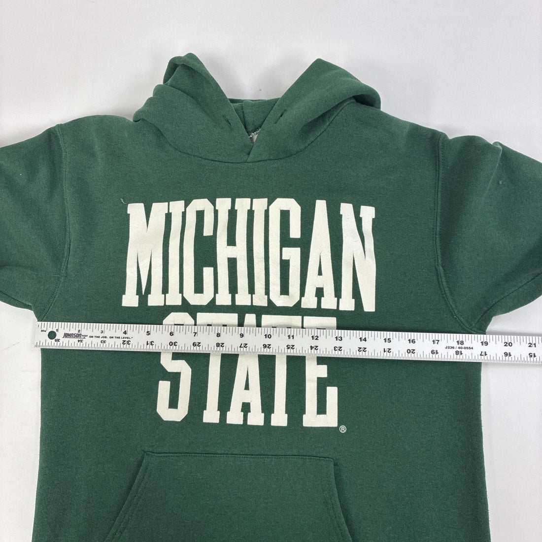 Vintage Michigan State Spartans Sweatshirt Hoodie Size Medium 90s NCAA