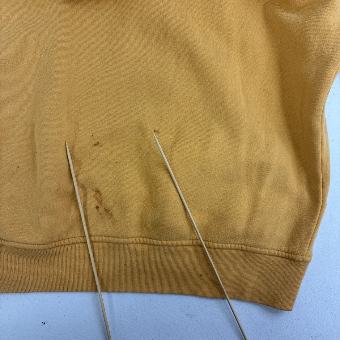 Vintage Nike Sweatshirt Hoodie Size Large Yellow Swoosh