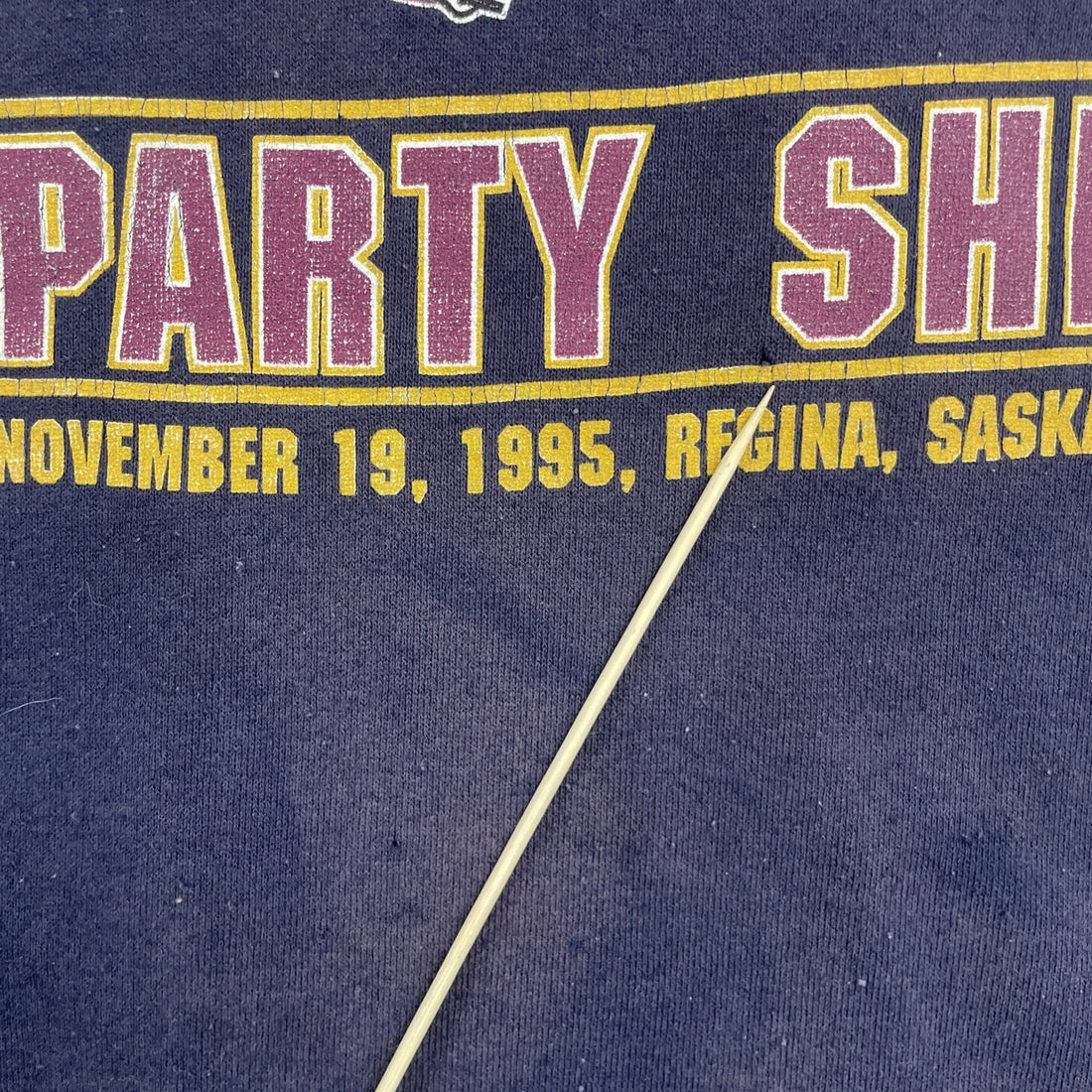 Vintage Grey Cup Prarie Pride Crewneck Sweatshirt Size 2XL 1995 90s CFL