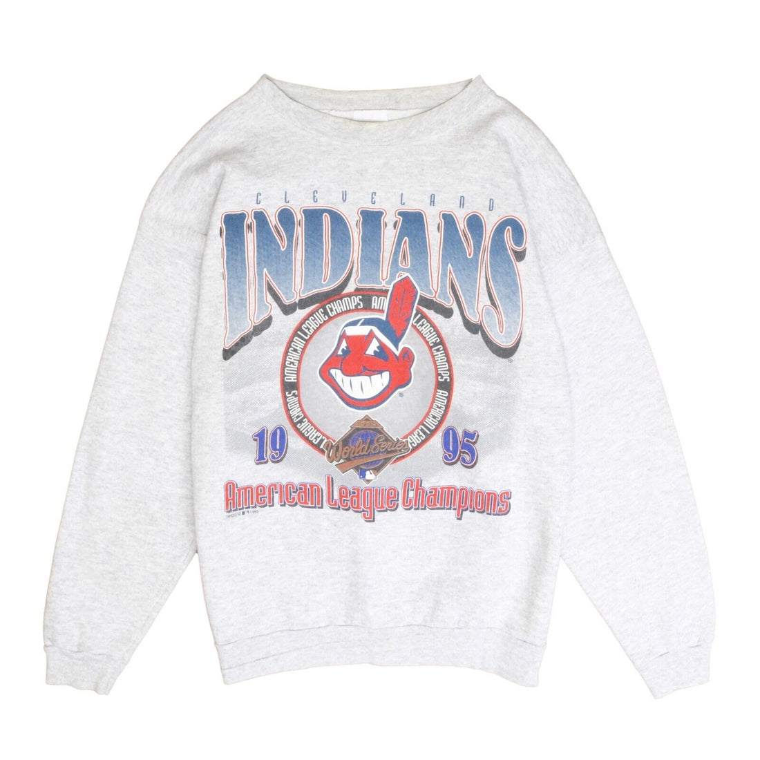 Vintage Cleveland Indians American League Champions Sweatshirt 2XL