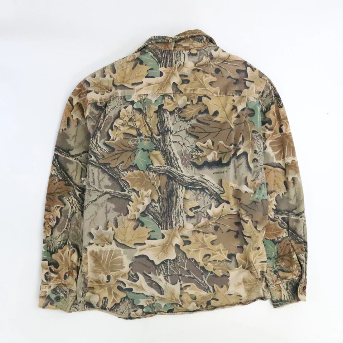 Vintage Walls Advantage Camo Button Up Shirt Size XL