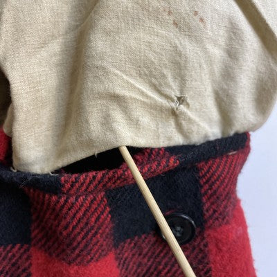 Vintage Wool Jacket Size Medium Buffalo Plaid Reversible