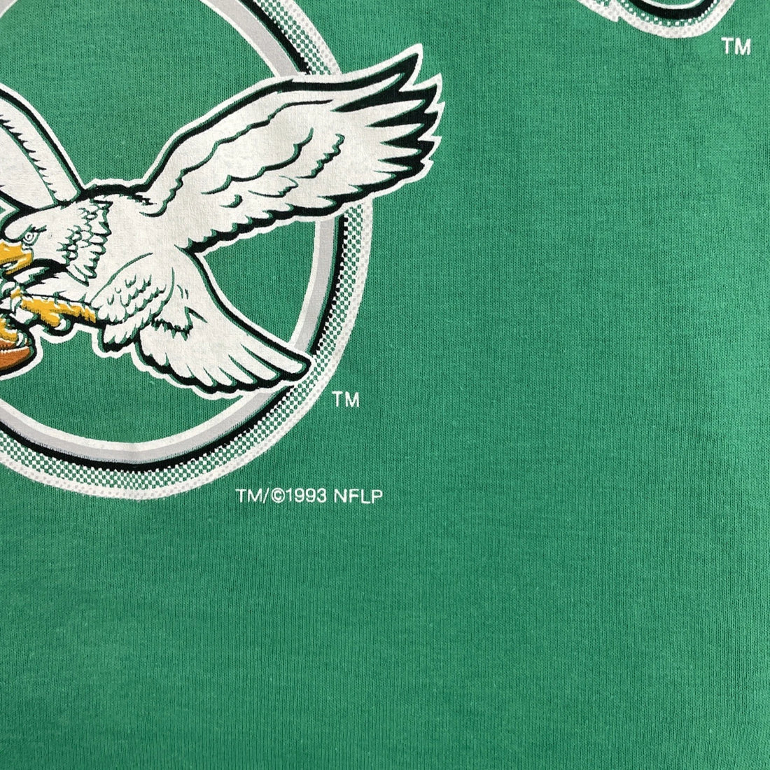 Vintage Philadelphia Eagles T-Shirt Size Small 1993 90s NFL