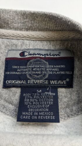 Vintage Wisconsin Badgers Champion Reverse Weave Crewneck Sweatshirt Medium NCAA