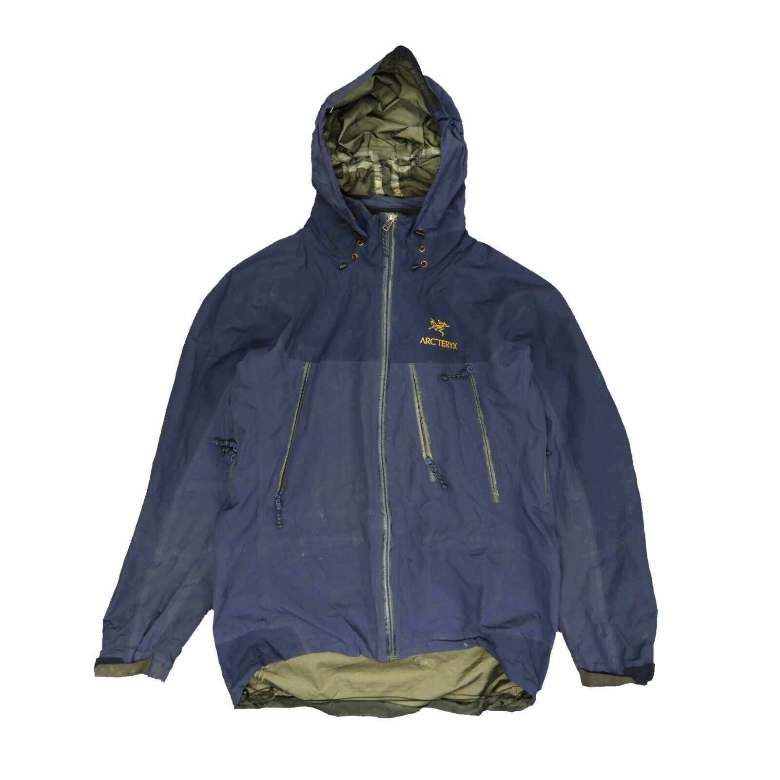 Vintage Arc'Teryx Theta AR Windbreaker Light Jacket Size Medium Blue  Gore-tex