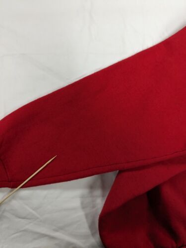 Vintage Harvard Crimson Crest Sweatshirt Crewneck Size Large Red 90s NCAA