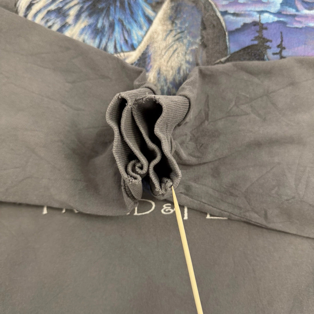 Vintage Harley Davidson Wolf Eagle Long Sleeve T-Shirt Size Large 1997 90s