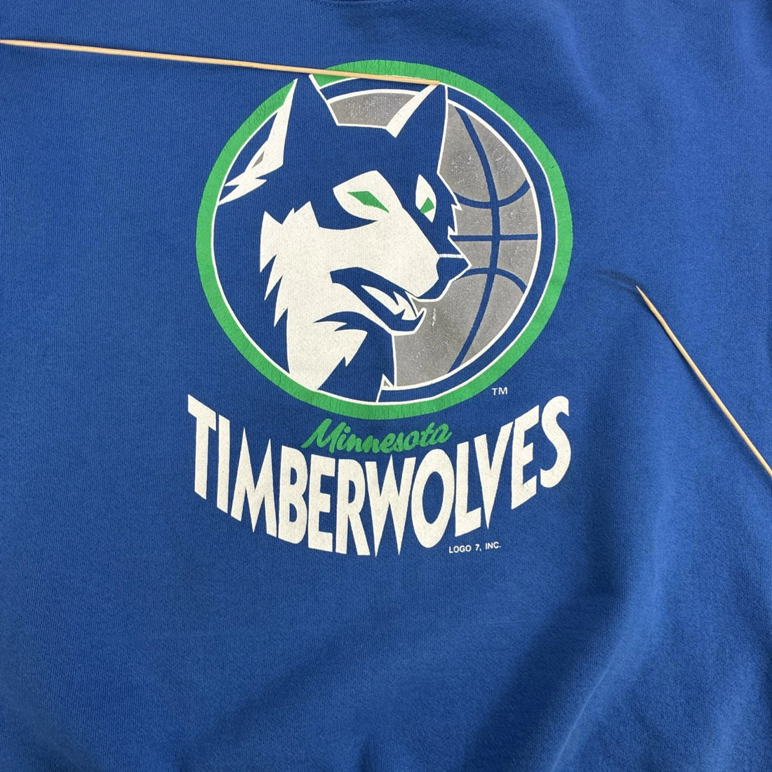 Minnesota Timberwolves Logo 7 Crewneck Sweatshirt Size XL NBA