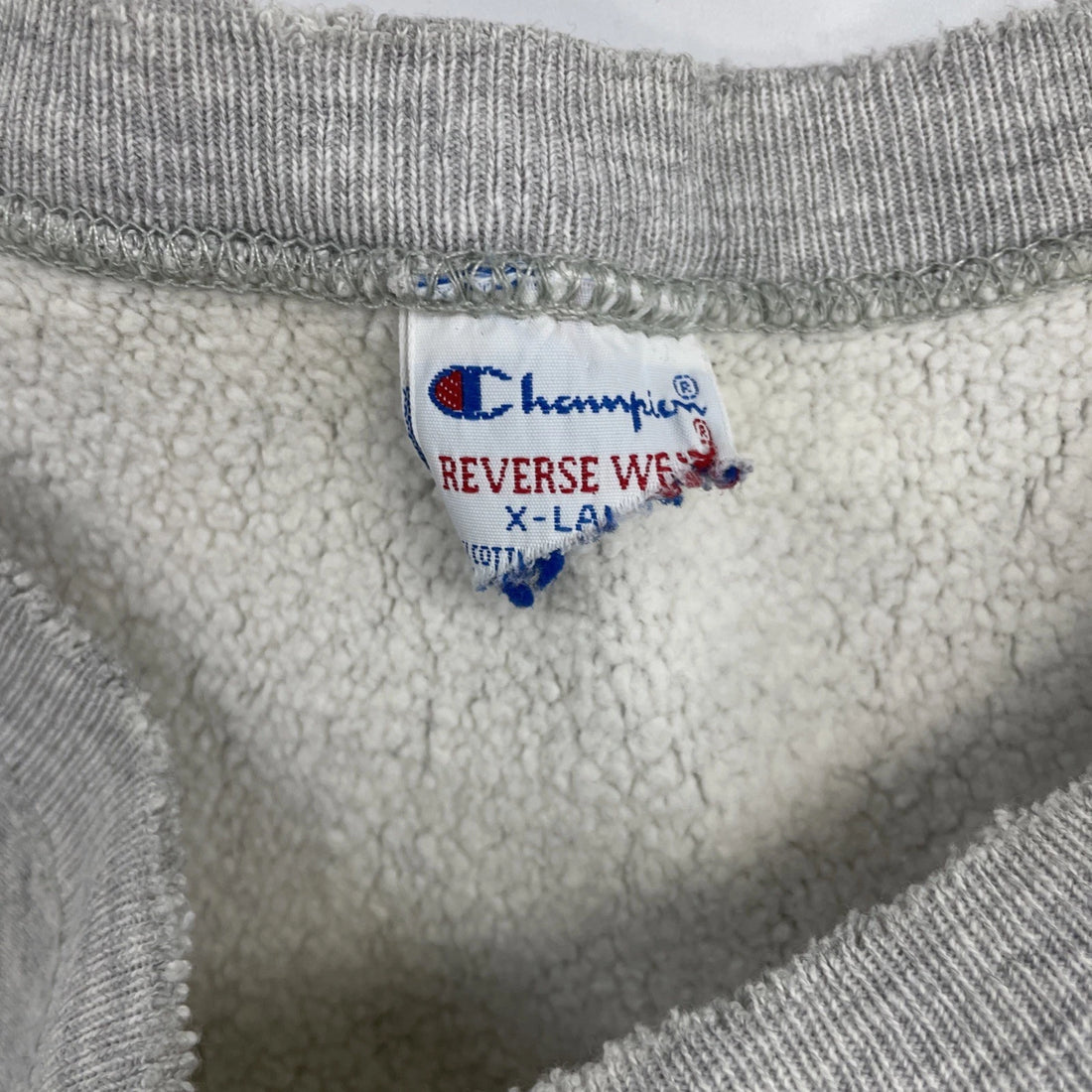 Vintage SMU Champion Reverse Weave Crewneck Sweatshirt Size XL Distressed 90s