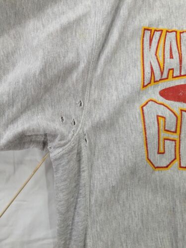 Vintage Kansas City Chiefs Champion Reverse Weave Sweatshirt Size 2XL 90s NFL