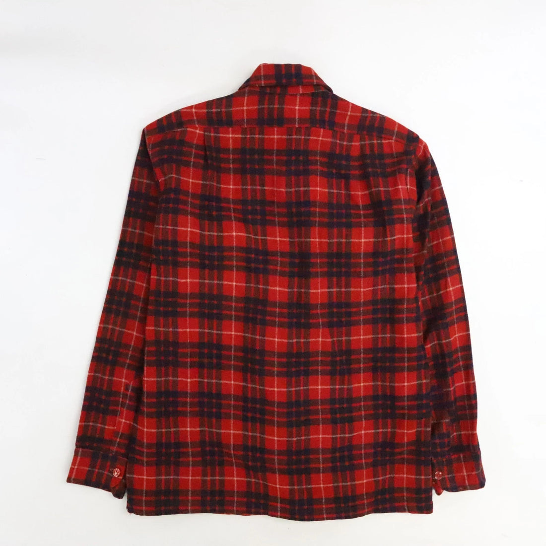 Vintage Pendleton Wool Board Button Up Shirt Size Medium Plaid