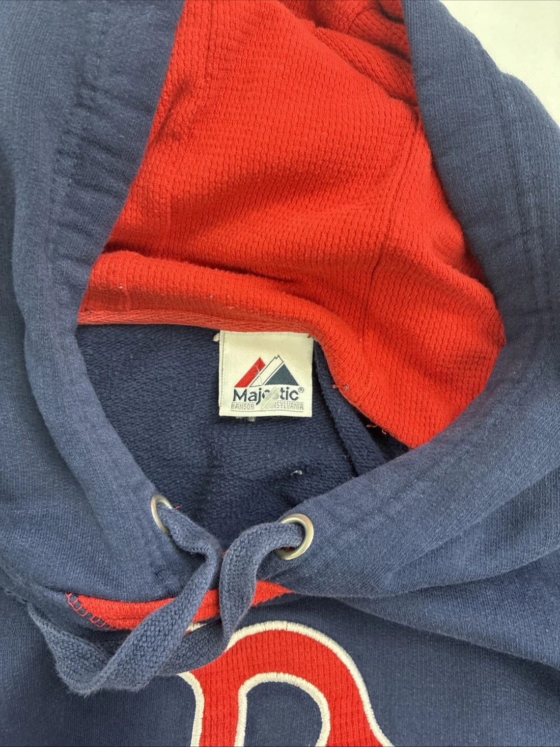 Vintage Boston Red Sox Majestic Sweatshirt Hoodie Size XL MLB