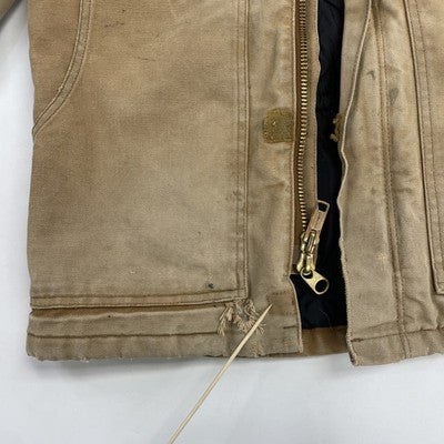 Carhartt Canvas Arctic Work Jacket Size Medium Brown