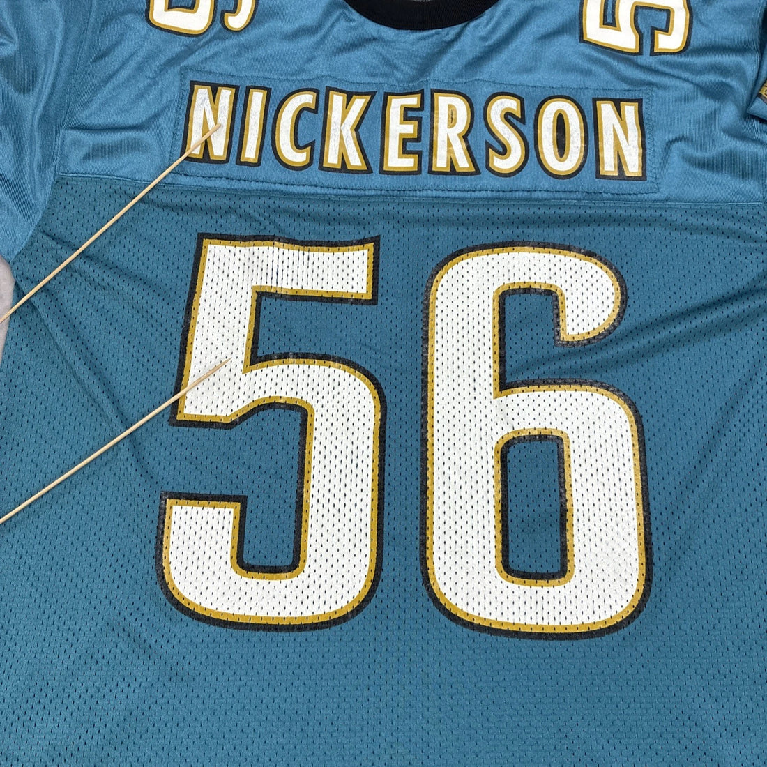 Vintage Jacksonville Jaguars Hardy Nickerson Nike Jersey Size Large NFL