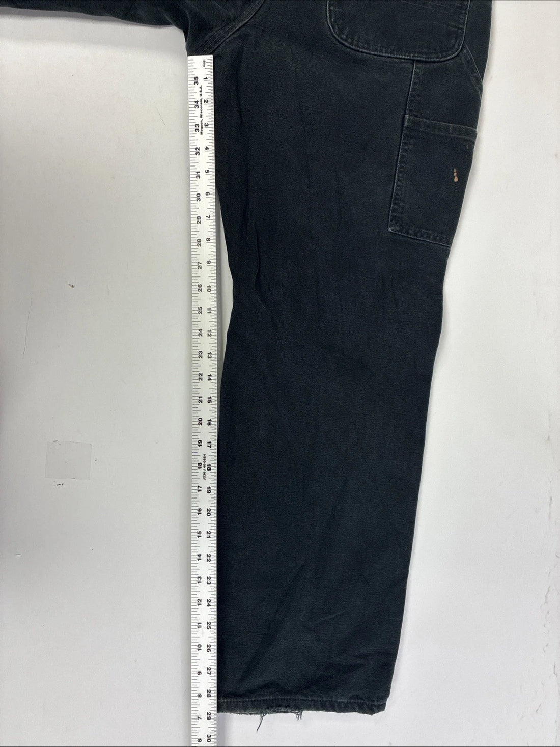 Carhartt Flannel Lined Work Pants Size 32 X 30