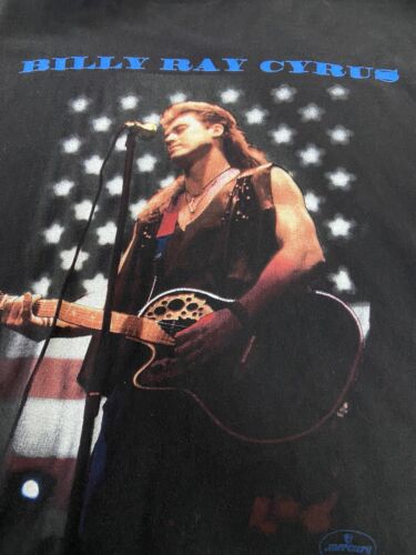 Vintage Billy Ray Cyrus Ain't Your Dog No More Tour T-Shirt XL Country 1993 90s