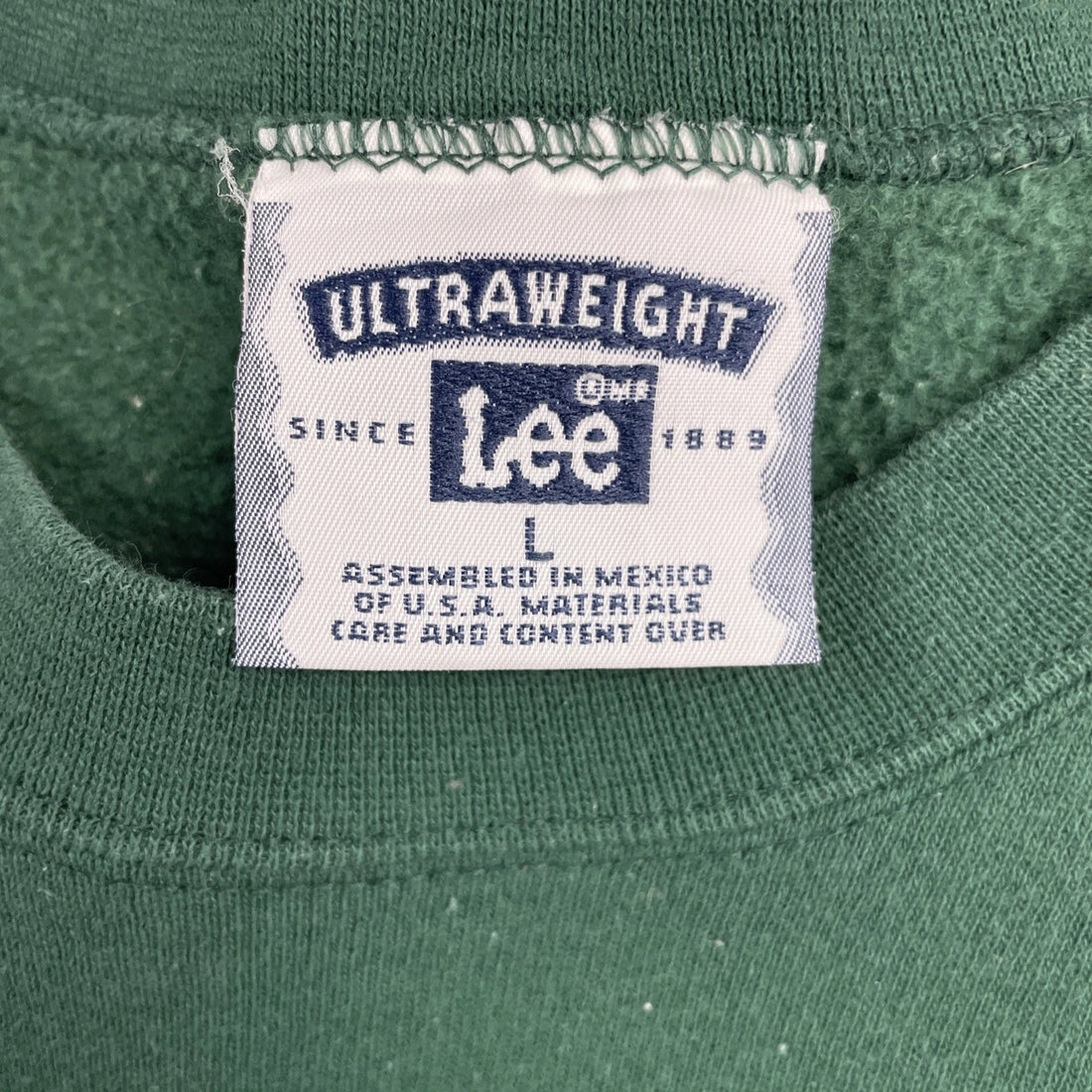 Vintage Star Tribune Minneapolis Crewneck Sweatshirt Size Large Green 90s