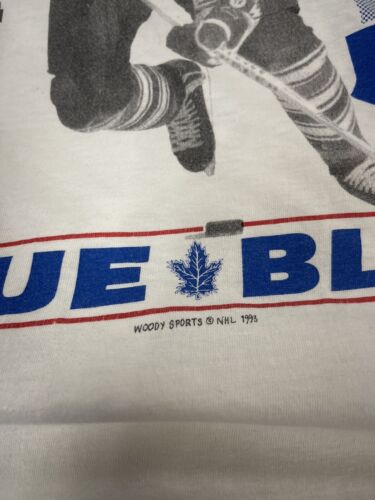 Vintage Toronto Maple Leafs Doug Gilmour T-Shirt One Size 1993 90s NHL