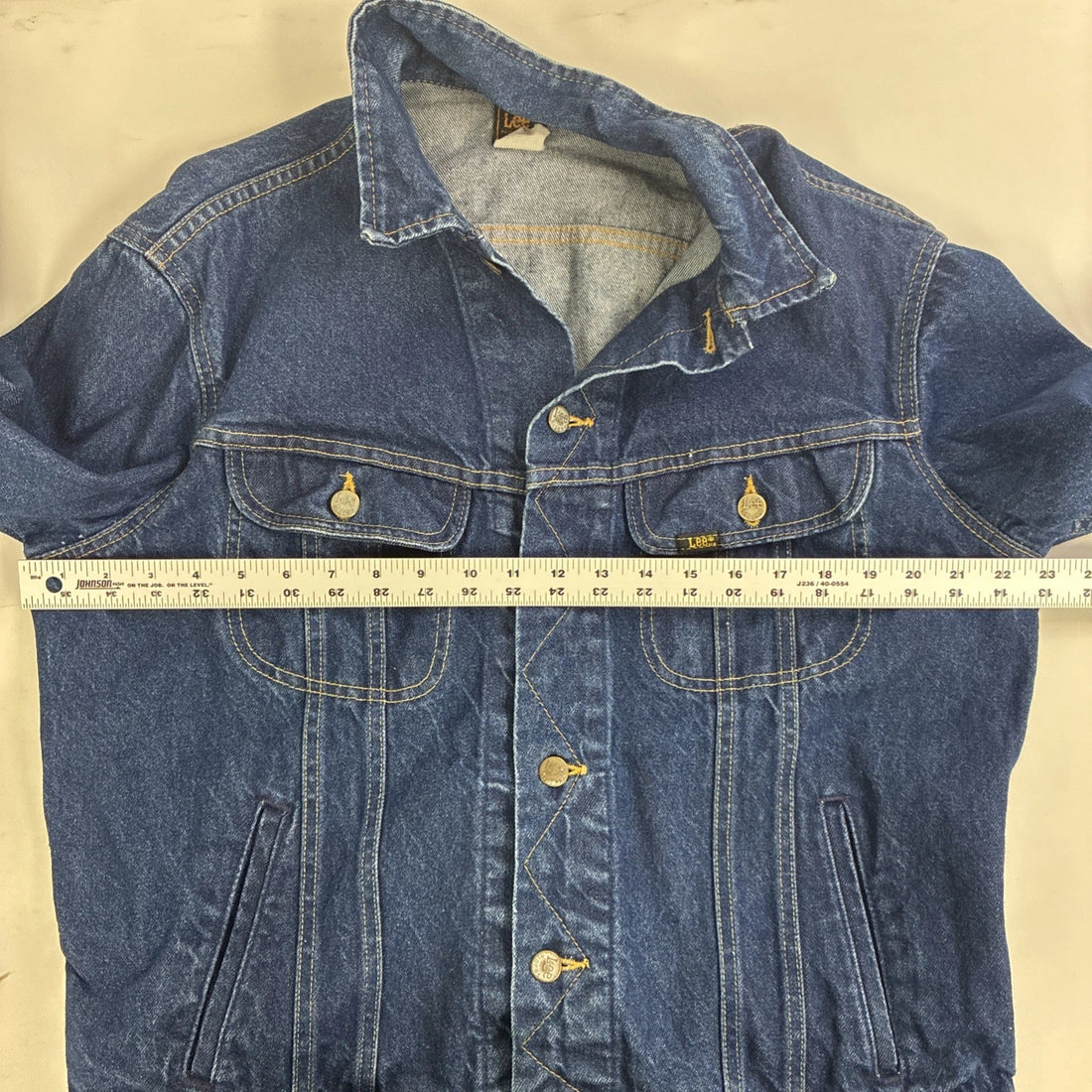 Lee PATD 153438 Denim Jacket Size 46L