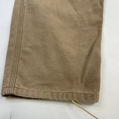 Vintage Carhartt Canvas Carpenter Work Pants Size 34 X 30 Brown