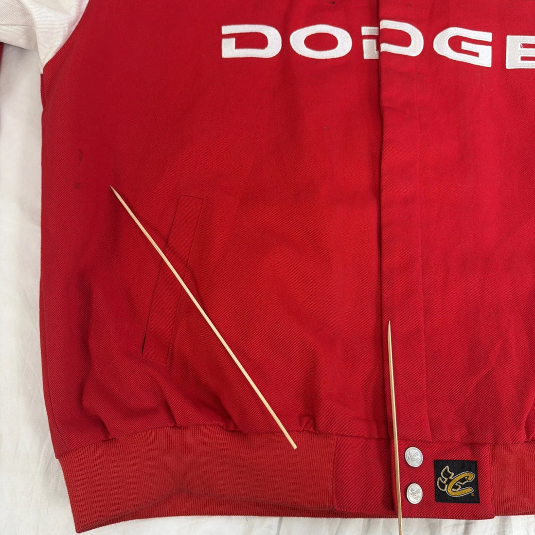 Bill Elliott Dodge Racing Jacket Size 2XL NASCAR